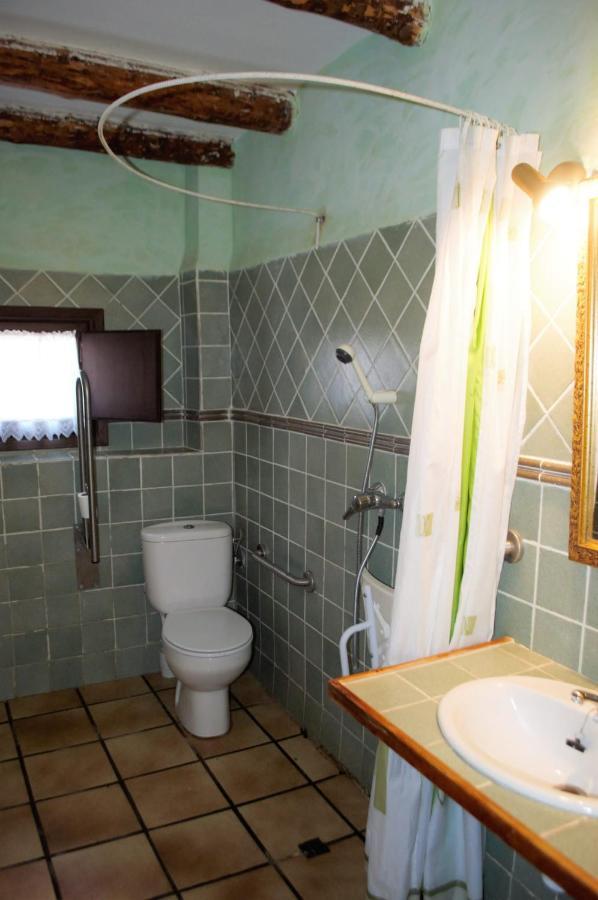 Oliete Casa Rural El Huerto Del Trucho מראה חיצוני תמונה
